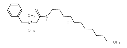 cas no 100-95-8 is benzyl[2-(dodecylamino)-2-oxoethyl]dimethylammonium chloride