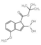 cas no 1000068-23-4 is 1-(tert-Butoxycarbonyl)-4-methoxy-1H-indol-2-ylboronic acid
