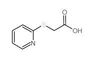 cas no 10002-29-6 is (PYRIDIN-2-YLSULFANYL)-ACETIC ACID