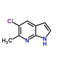 cas no 1000340-18-0 is 5-Chloro-6-methyl-1H-pyrrolo[2,3-b]pyridine