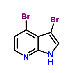 cas no 1000340-33-9 is 3,4-Dibromo-1H-pyrrolo[2,3-b]pyridine