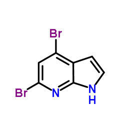 cas no 1000340-66-8 is 4,6-Dibromo-1H-pyrrolo[2,3-b]pyridine