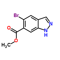 cas no 1000342-30-2 is Methyl 5-bromo-1H-indazole-6-carboxylate