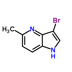 cas no 1000343-73-6 is 3-Bromo-5-methyl-1H-pyrrolo[3,2-b]pyridine