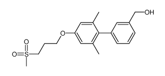 cas no 1000413-85-3 is (2',6'-dimethyl-4'-(3-(Methylsulfonyl)propoxy)biphenyl-3-yl)Methanol