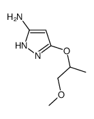 cas no 1000896-45-6 is 5-((1-METHOXYPROPAN-2-YL)OXY)-1H-PYRAZOL-3-AMINE