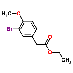 cas no 100125-96-0 is Ethyl (3-bromo-4-methoxyphenyl)acetate