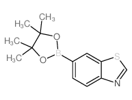 cas no 1002309-47-8 is 6-(4,4,5,5-TETRAMETHYL-1,3,2-DIOXABOROLAN-2-YL)BENZO[D]THIAZOLE