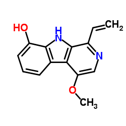 cas no 100234-59-1 is 4-Methoxy-1-vinyl-9H-&beta;-carbolin-8-ol