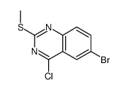 cas no 1003043-76-2 is QUINAZOLINE, 6-BROMO-4-CHLORO-2-(METHYLTHIO)-