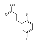 cas no 1003048-71-2 is 2-BROMO-5-FLUOROBENZENEPROPANOIC ACID