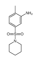 cas no 100317-20-2 is 2-METHYL-5-(PIPERIDINE-1-SULFONYL)-PHENYLAMINE