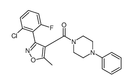 cas no 1003281-89-7 is [3-(2-Chloro-6-fluorophenyl)-5-methyl-1,2-oxazol-4-yl](4-phenyl-1 -piperazinyl)methanone