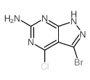 cas no 1003298-79-0 is 3-BROMO-4-CHLORO-1H-PYRAZOLO[3,4-D]PYRIMIDIN-6-AMINE