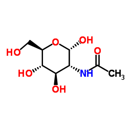 cas no 10036-64-3 is N-acetyl-alpha-D-glucosamine