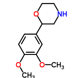 cas no 100370-59-0 is 2-(3,4-Dimethoxyphenyl)morpholine