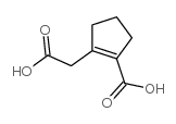 cas no 100378-73-2 is 2-Carboxy-1-cyclopentene-1-acetic acid