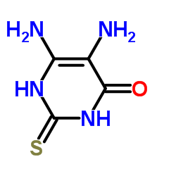 cas no 1004-76-8 is 5,6-Diamino-2-sulfanylpyrimidin-4-ol