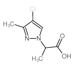 cas no 1005694-58-5 is 2-(4-CHLORO-3-METHYL-1H-PYRAZOL-1-YL)PROPANOIC ACID