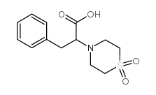 cas no 100610-68-2 is 2-(1,1-DIOXIDOTHIOMORPHOLINO)-3-PHENYLPROPANOIC ACID
