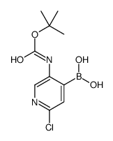 cas no 1006689-23-1 is (5-((TERT-BUTOXYCARBONYL)AMINO)-2-CHLOROPYRIDIN-4-YL)BORONIC ACID
