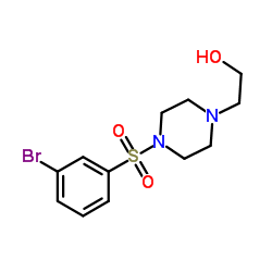 cas no 1007209-71-3 is 1-?Piperazineethanol, 4-?[(3-?bromophenyl)?sulfonyl]?-