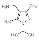 cas no 1007540-98-8 is (1-ISOPROPYL-3,5-DIMETHYL-1H-PYRAZOL-4-YL)METHYLAMINE