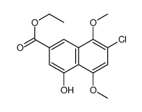 cas no 1007853-53-3 is Ethyl 7-chloro-4-hydroxy-5,8-dimethoxy-2-naphthoate