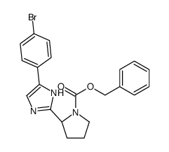 cas no 1007882-39-4 is benzyl (2S)-2-[5-(4-bromophenyl)-1H-imidazol-2-yl]pyrrolidine-1-c arboxylate
