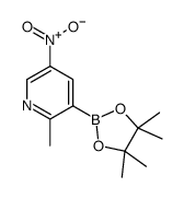 cas no 1008138-66-6 is 2-methyl-5-nitro-3-(tetramethyl-1,3,2-dioxaborolan-2-yl)pyridine