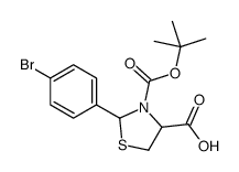 cas no 1008262-90-5 is 3-BOC-2-(4-BROMO-PHENYL)-THIAZOLIDINE-4-CARBOXYLIC ACID