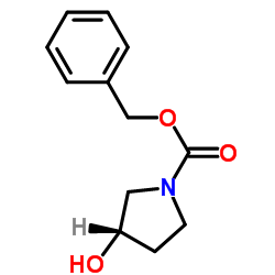 cas no 100858-32-0 is Benzyl 3-hydroxy-1-pyrrolidinecarboxylate