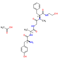 cas no 100929-53-1 is (D-Ala2,N-Me-Phe4,glycinol5)-Enkephalin acetate salt