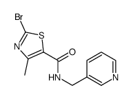 cas no 1009378-44-2 is 2-bromo-4-methyl-N-(pyridin-3-ylmethyl)-1,3-thiazole-5-carboxamide