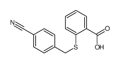 cas no 100961-52-2 is 2-(4-CYANO-BENZYLSULFANYL)-BENZOIC ACID