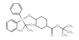 cas no 1010086-31-3 is TERT-BUTYL 4-((TERT-BUTYLDIPHENYLSILYL)OXY)CYCLOHEXANECARBOXYLATE