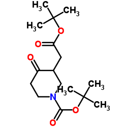 cas no 1010814-94-4 is tert-Butyl 3-(2-(tert-butoxy)-2-oxoethyl)-4-oxopiperidine-1-carboxylate