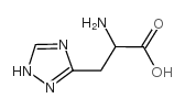 cas no 10109-05-4 is 1H-1,2,4-Triazole-5-propanoicacid, a-amino-