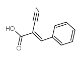 cas no 1011-92-3 is 2-Propenoic acid,2-cyano-3-phenyl-