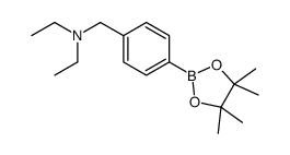 cas no 1012785-44-2 is N-Ethyl-N-(4-(4,4,5,5-tetramethyl-1,3,2-dioxaborolan-2-yl)benzyl)ethanamine