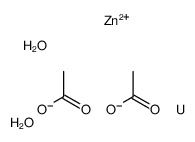cas no 10138-94-0 is zinc bis(acetato-O)dioxouranate