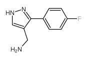 cas no 1015846-17-9 is 1-[3-(4-FLUOROPHENYL)-1H-PYRAZOL-4-YL]METHANAMINE