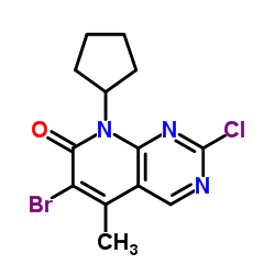 cas no 1016636-76-2 is 6-broMo-2-chloro-8-cyclopentyl-5-Methylpyrido[2,3-d]pyriMidin-7(8H)-one
