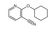 cas no 1016812-22-8 is 2-(cyclohexyloxy)nicotinonitrile