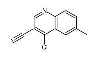 cas no 1016818-79-3 is 4-chloro-6-methylquinoline-3-carbonitrile