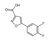 cas no 1017513-51-7 is 5-(3,4-difluorophenyl)isoxazole-3-carboxylic acid