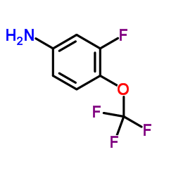 cas no 1017779-69-9 is 3-Fluoro-4-(trifluoromethoxy)aniline