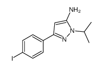 cas no 1017781-38-2 is 5-(4-IODO-PHENYL)-2-ISOPROPYL-2H-PYRAZOL-3-YLAMINE