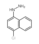cas no 101851-40-5 is (4-chloronaphthalen-1-yl)hydrazine,hydrochloride
