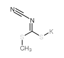 cas no 10191-61-4 is Carbamodithioic acid,N-cyano-, methyl ester, potassium salt (1:1)